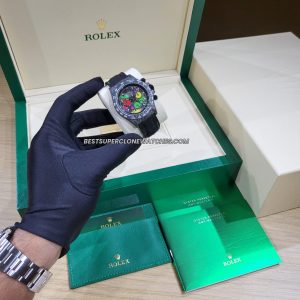 Rolex Cosmograph Daytona Diw “Motley 41mm” 4130 Swiss Super Clone Watch