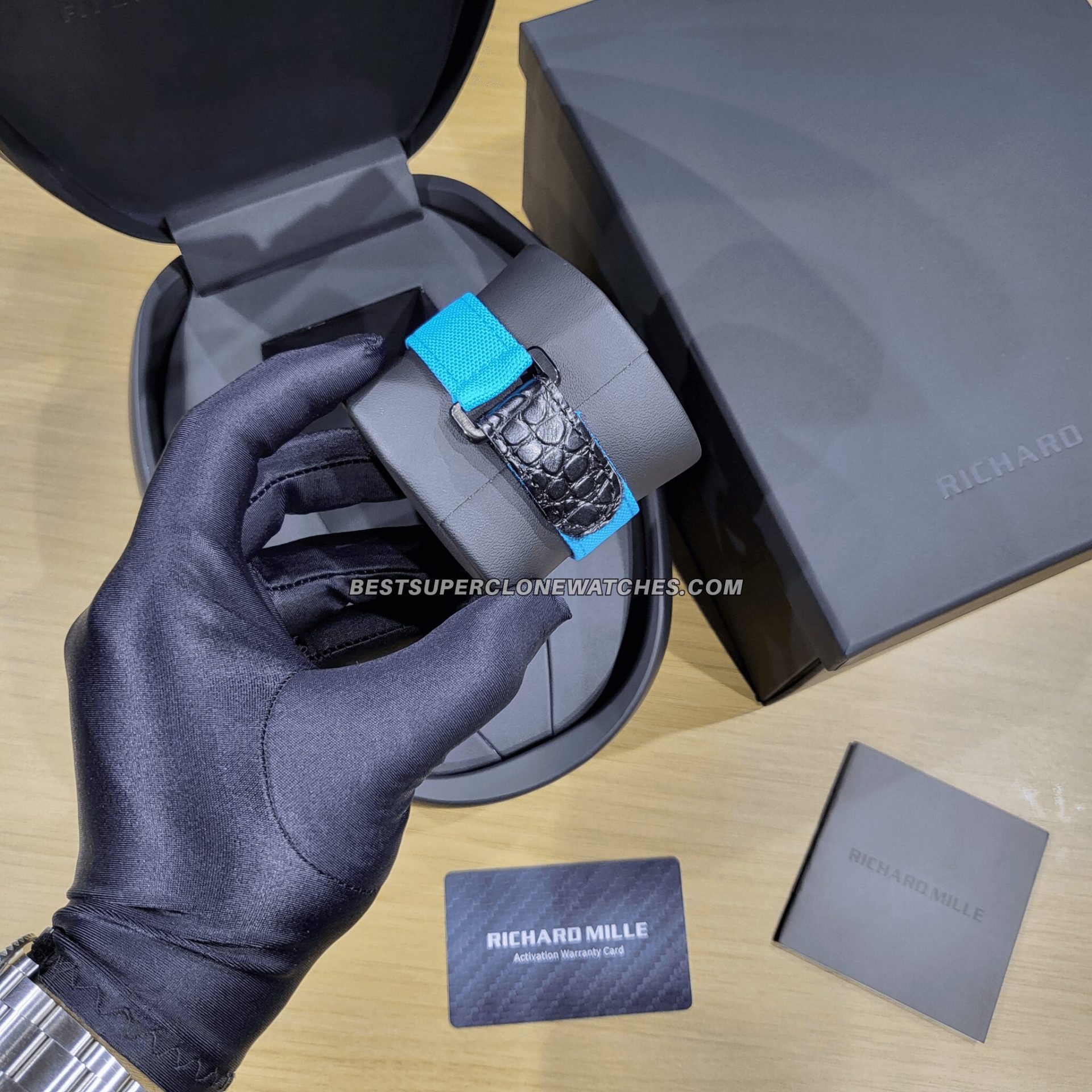 Richard Mille RM 27-04 Rafael Nadal Black Carbon TPT 47.25mm Swiss Super Clone Watch - Image 3